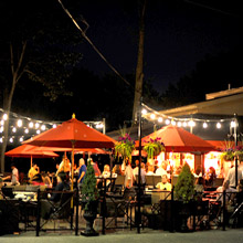 Jekyll's patio
